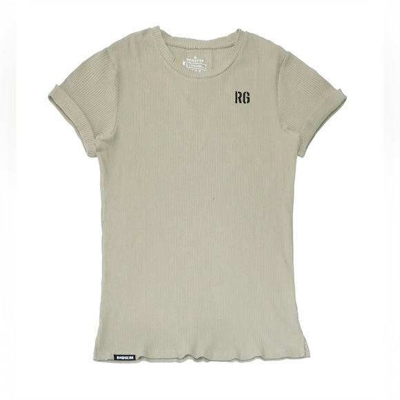 Oak Essential Ribbed T-Shirt - Picture 1 of 3